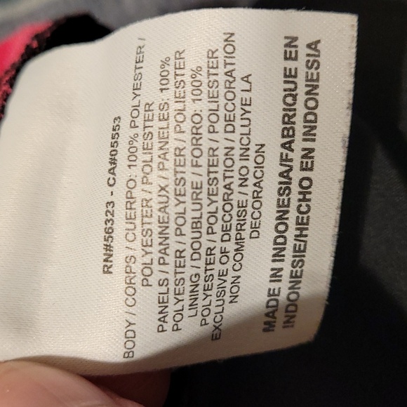 Nike Womens Dri-Fit Running Athletic Shorts Black Pink Size: Medium. - Picture 9 of 9